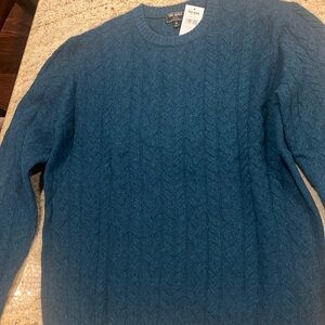 Todd Snyder - Lambswool cable knit crew sweater